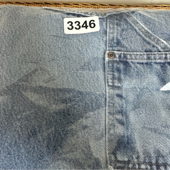 Vintage Wild Ass Men Carpenter Jeans Straight Blue Leg Pockets Log Workmen Retro - Picture 14 of 14
